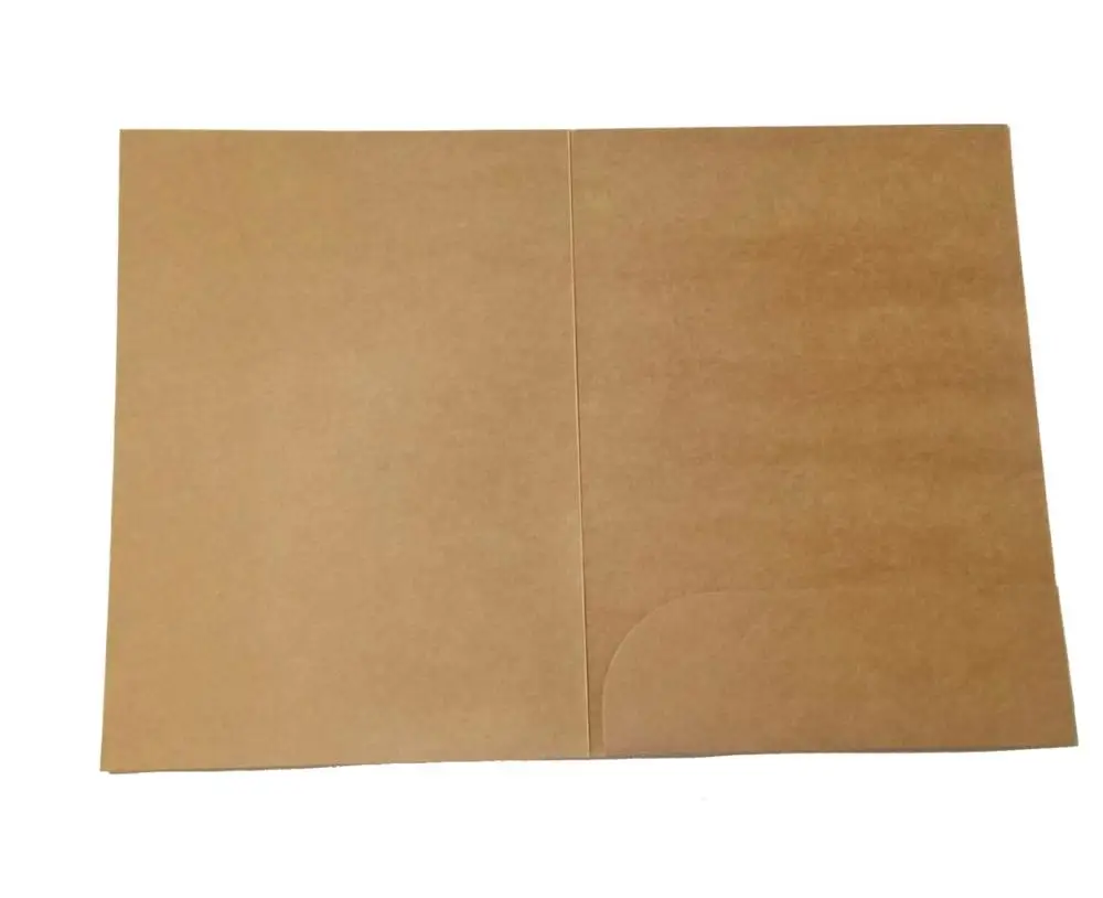 A4 крафт Бумага папка-гармошка зажим бумага для органайзера держатель папка для документов офисные и школьные принадлежности - Цвет: 10 pcs