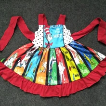 Летнее платье высокого качества с героями мультфильмов модные детские платья с единорогом для маленьких девочек элегантные облегающие праздничные платья vestido gxj