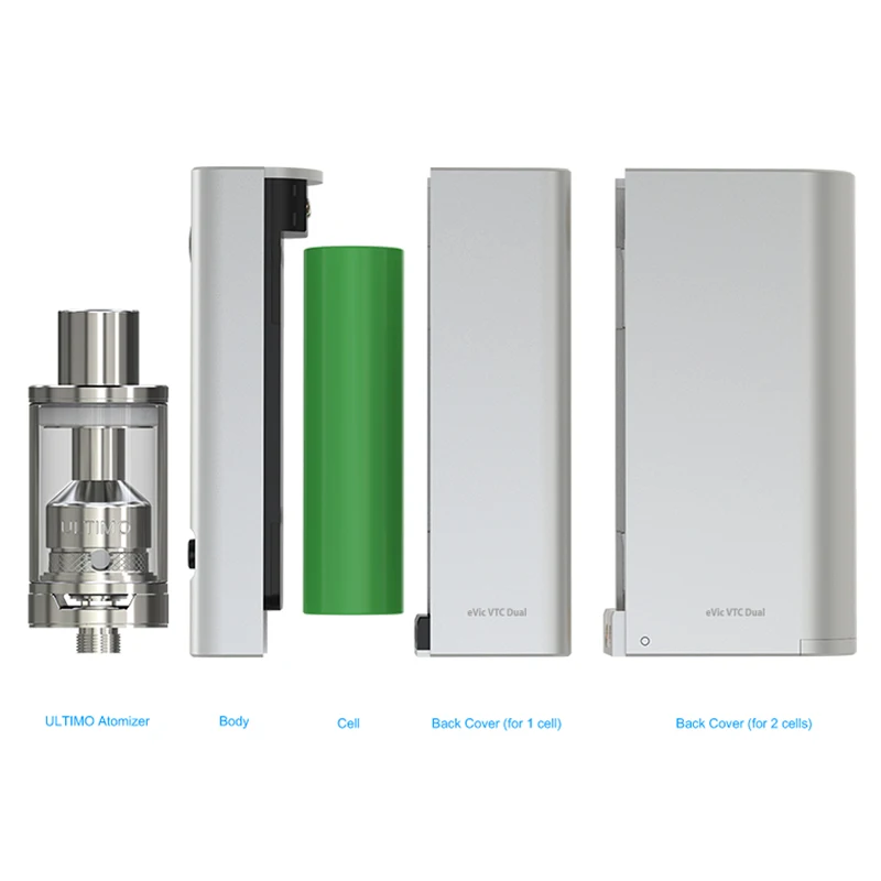 Joyetech eVic VTC Dual набор для начинающих с 150 W ULTIMO 3,5 ml танк mg ceramic 0.5ohm Катушка-черный