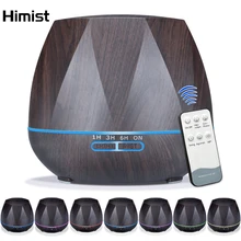 550ML Air Humidifier Aromatherapy Diffuser Ultrasonic Cool Mist Aroma Humidifier LED Light for Home Spa Essential Oil Diffuser aroma essential oil diffuser ultrasonic cool mist humidifier led night light for office home bedroom living room yoga spa