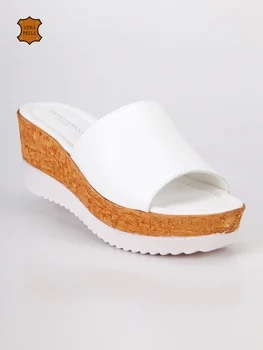 

ANDREA PIERAGO Slippers wedge-White