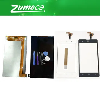 

High Quality For BQ BQS-5050 BQS 5050 BQ 5050 BQ-5050 LCD Screen Display+Touch Screen Panel Black White Gold Color + Tape&Tool