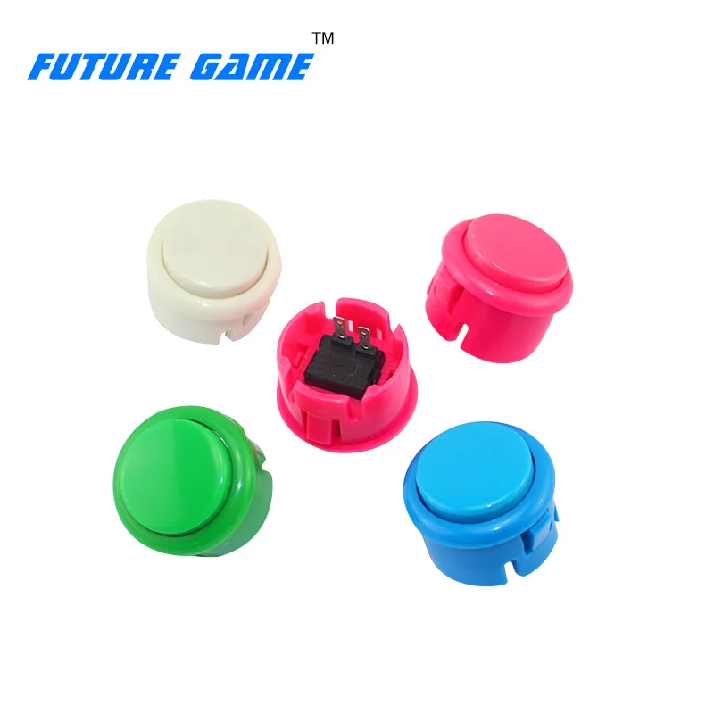 

The best selling 30mm Round Push Button with switch Accessories zero delay for Push Button DIY Arcade Game Machine