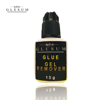 

GLESUM Free Shipping gel remover Eyelash and Eyebrow Extensions Glue 15g / bottle of Glue remover Eyelash Extensions