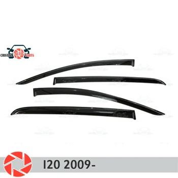 

Window deflector for Hyundai I20 5D 2009- rain deflector dirt protection car styling decoration accessories molding