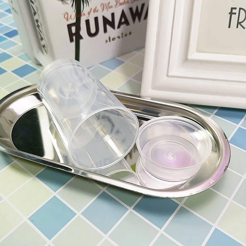 Happy Monkey 100ml 20pcs/Lot Slime Box Plastic Slime Container With Love/ Round lids Transparent Storage Box For Fluffy Slime Happy Monkey 100ml 20pcs/Lot Slime Box Plastic Slime Container With Love/ Round lids Transparent Storage Box For Fluffy Slime