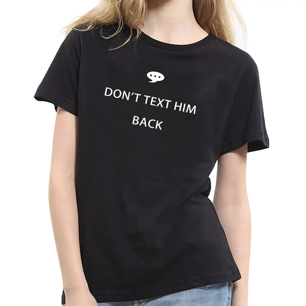 print text on shirt