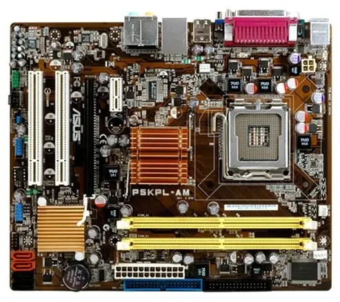 Материнская плата LGA775 для ASUS оригинальная б/у настольного ПК G31 775 DDR2 USB2.0 SATA2 |
