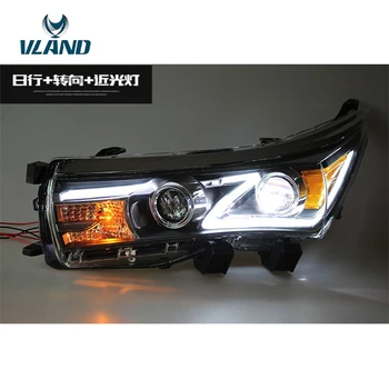 

VLAND Factory For Car Head Lamp For Corolla LED Headlight 2014 2016 Corolla Atis LED Head Light DRL H7 Xenon Lamp