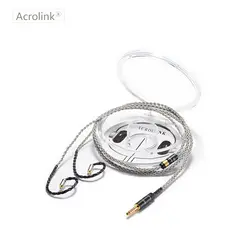 Acrolink 1.2 м Высокое Качество PCOCC DIY Наушников Кабель Ремонт Замена С MMCX Для 4.4 XLR