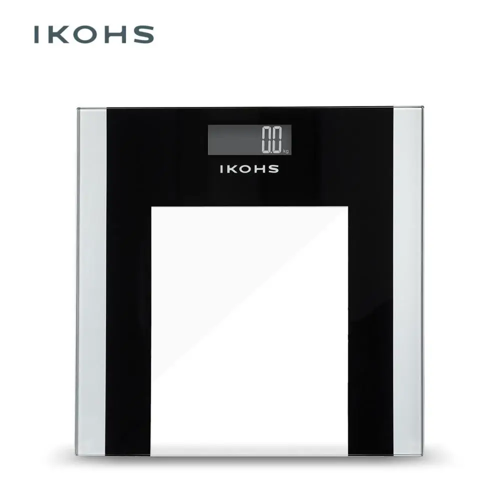Prezzo IKOHS ELEGANTE BENESSERE Elettronica Da Bagno Bilancia Casa con Display LCD Pratica Supporta 180kg di Peso Facile Da usare e da Pulire
