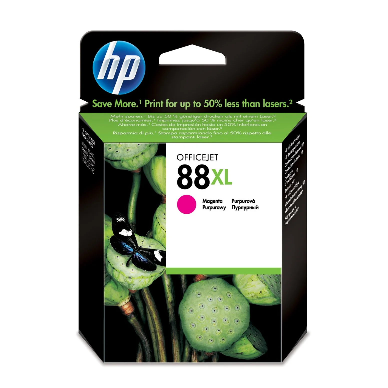 HP 88XL High Yield Magenta Original Ink Cartridge, Original, Pigment based ink, Magenta, HP, HP