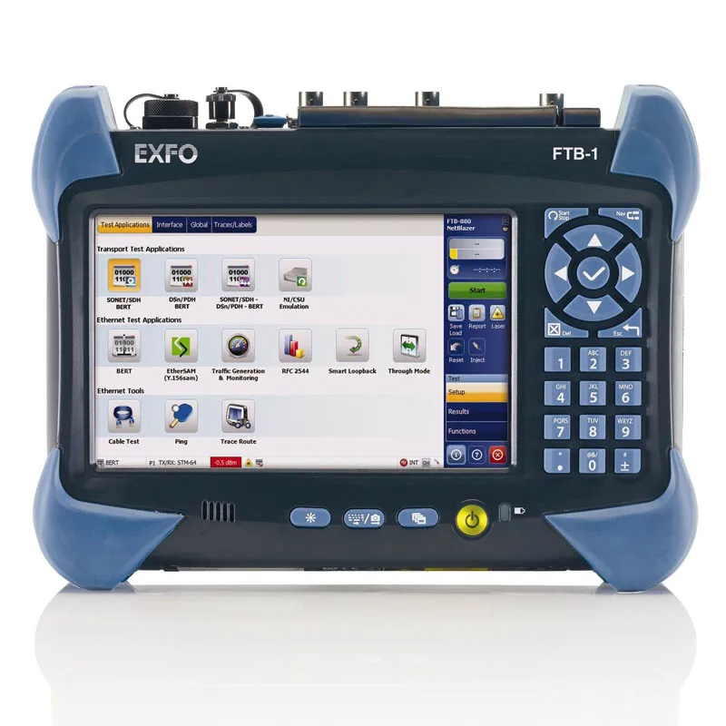 

Exfo FTB-1 Tester w/ FTB-880 DSn/PDH, SONET/SDH and Ethernet services up to 10 Gbit/s