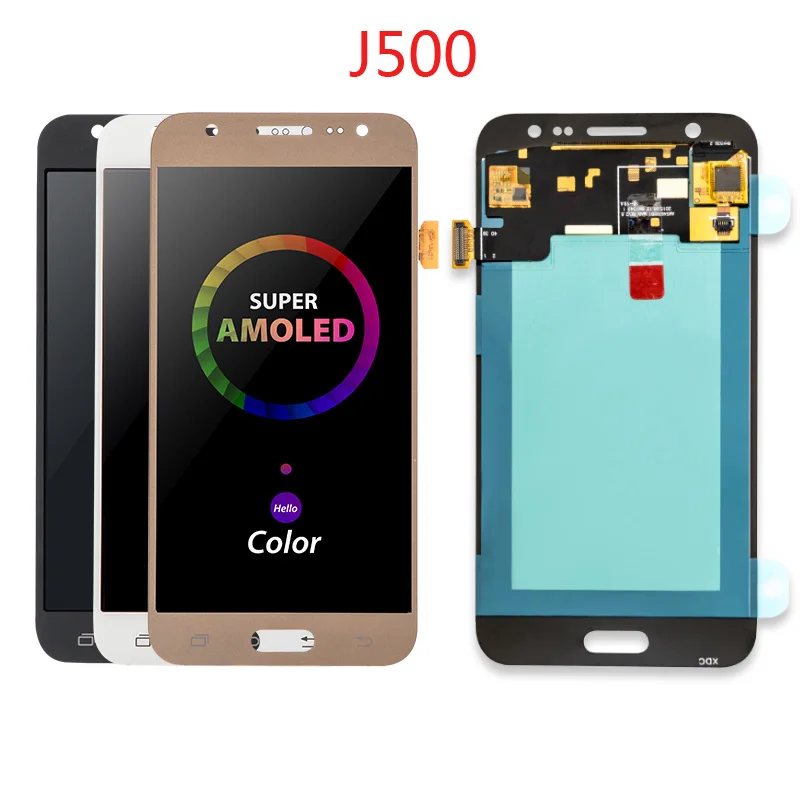 AMOLED OLED TFT для Samsung Galaxy J5 j500 lcd J500H J500F J500M дисплей кодирующий преобразователь сенсорного экрана в сборе