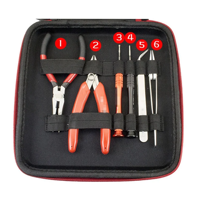 

Update V3 DIY Kit All-in-One V3+ Electronic Cigarette RDA Atomizer coil tool bag Accessories