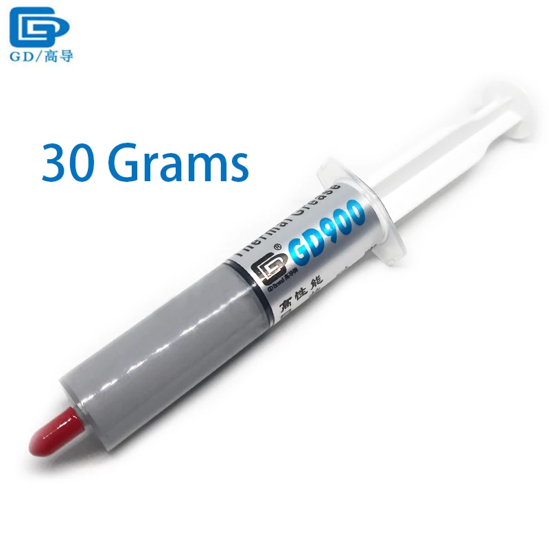 

GD900 Gray 30g High Performance Thermal Grease Paste Silicone LED Heat Sink Compound CPU Cooler Fan