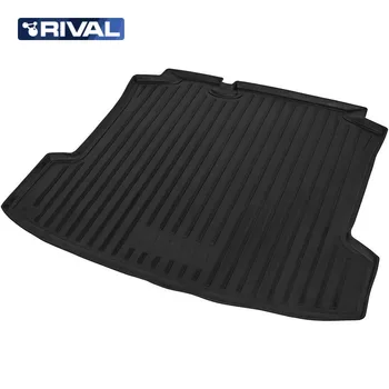 

For Volkswagen Polo SEDAN 2010-2019 trunk mat Rival 15804002