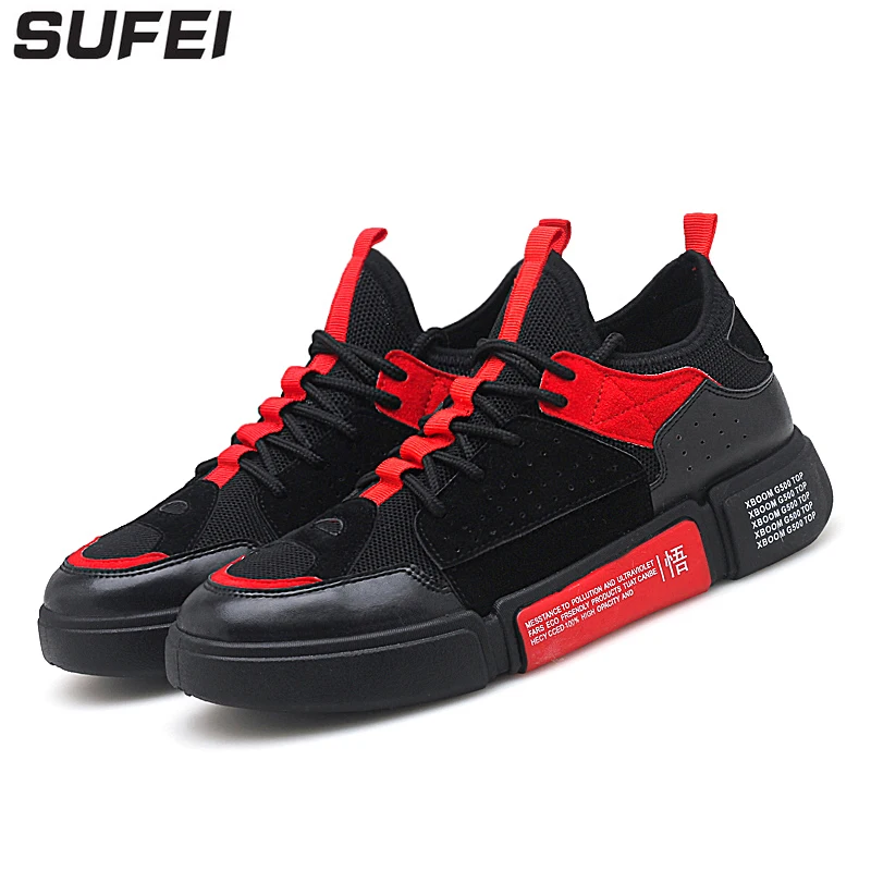 sufei Men Running Shoes Mesh Outdoor Walking Shoes Breathable Light Flywire Sports Jogging Athletic Sneakers