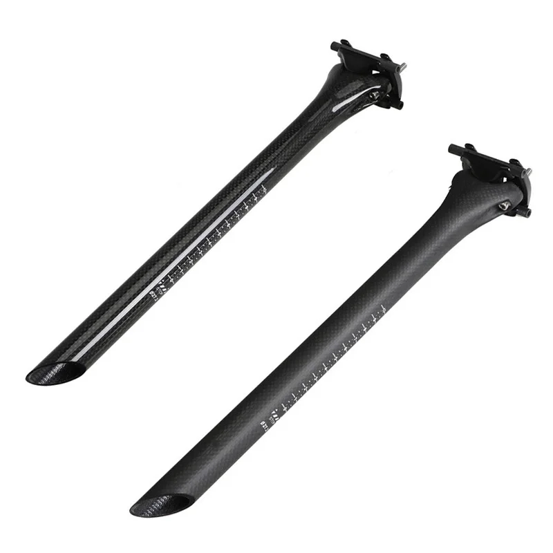 Toseek 3K/UD Road Bike Full Carbon Seatpost Mountain Bicycle Seat Posts MTB Parts 27.2/30.8/31.6mm*400mm Cycling | Спорт и