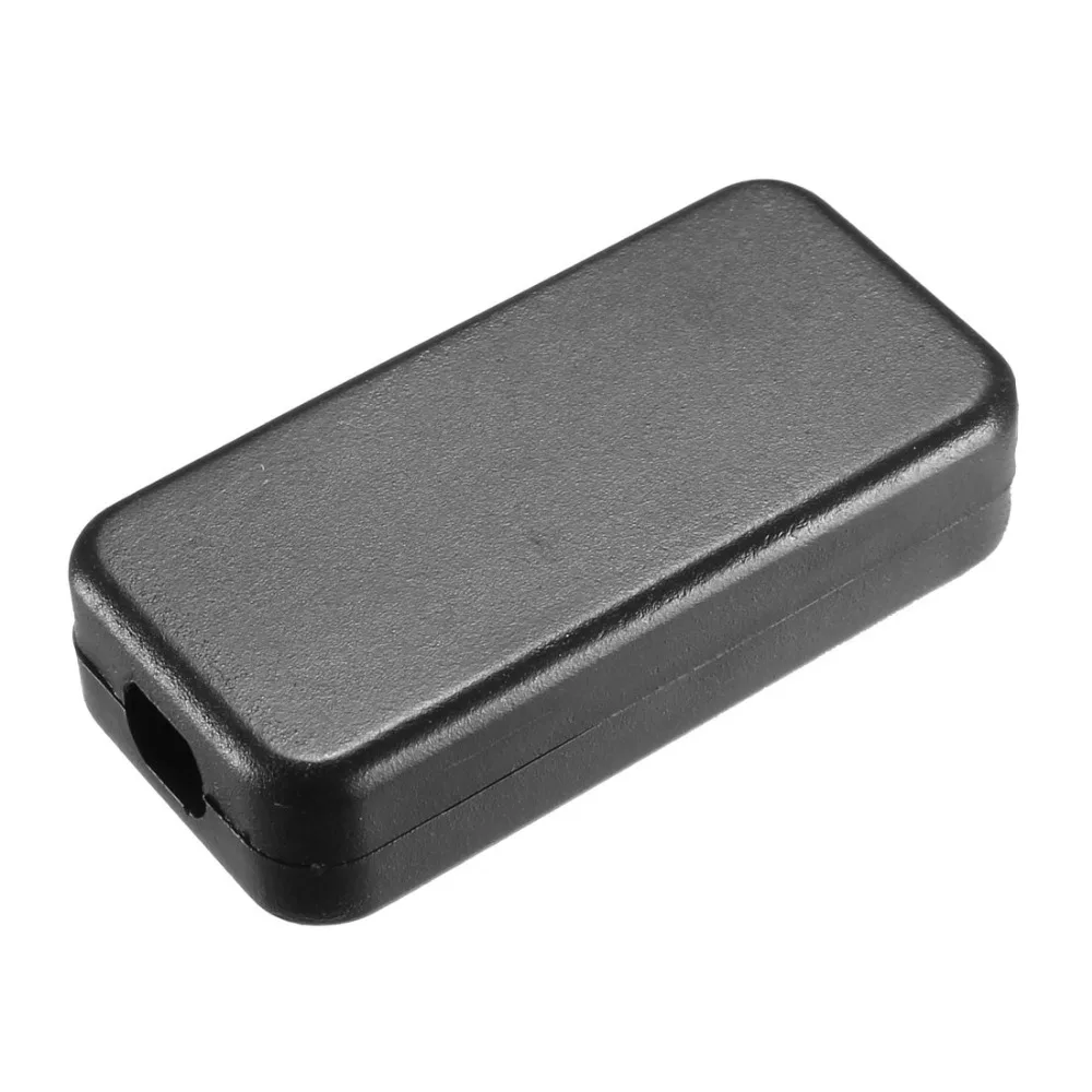 Uxcell черный цвет электронный пластик DIY ABS распределительная коробка корпус Чехол 40x20x11 мм/1,57x0,79x0,43 дюйма 1 шт