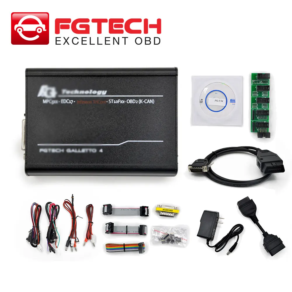 Fgtech Galletto 4 Master V54 Fg tech 2 Galletto V54 VD300 Support BDM ...
