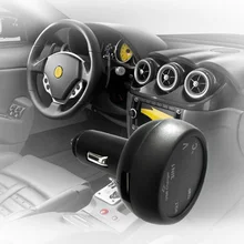 3 в 1 цифровой светодиодный Вольтметр термометр Автомобильный USB зарядное устройство 12 В/24 В измеритель температуры вольтметр портативный XNC