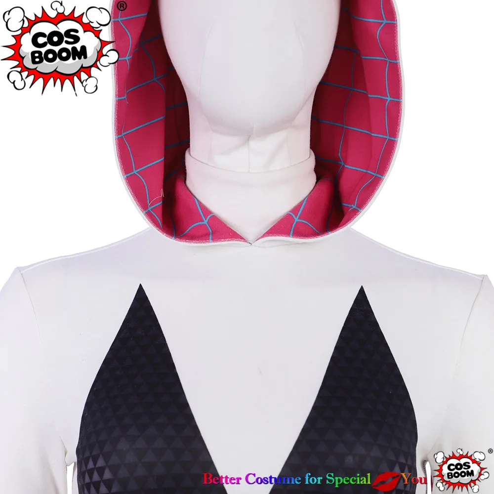 spider-man into the spider-verse spider-woman gwen stacy jumpsuit cosplay costume22