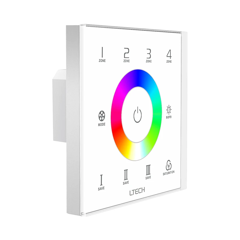 ltech-new-led-rgbw-strip-controller-ex8s-wall-touch-panel-4-zone-ac-100v-~-240v-24ghz-wireles-dmx-dual-function-rgb-string-use