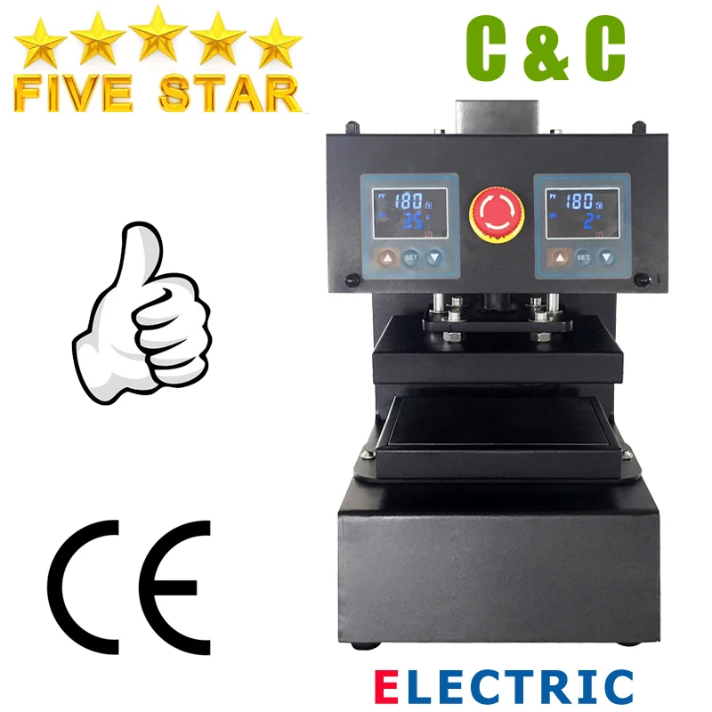 

15x20cm 6x8" NO.AUP10 Rosin Press High Pressure Electric Auto Dual Heat No Need Air Compressor Rosin Heat Press Machine Oil Extractor