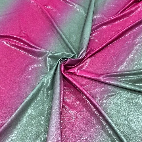 Thin Diagonal shiny biflex, 150cm width, continuous cut,4 way stretch, spandex, Lycra fabric for swimsuits dancing costumes - Цвет: Color 15