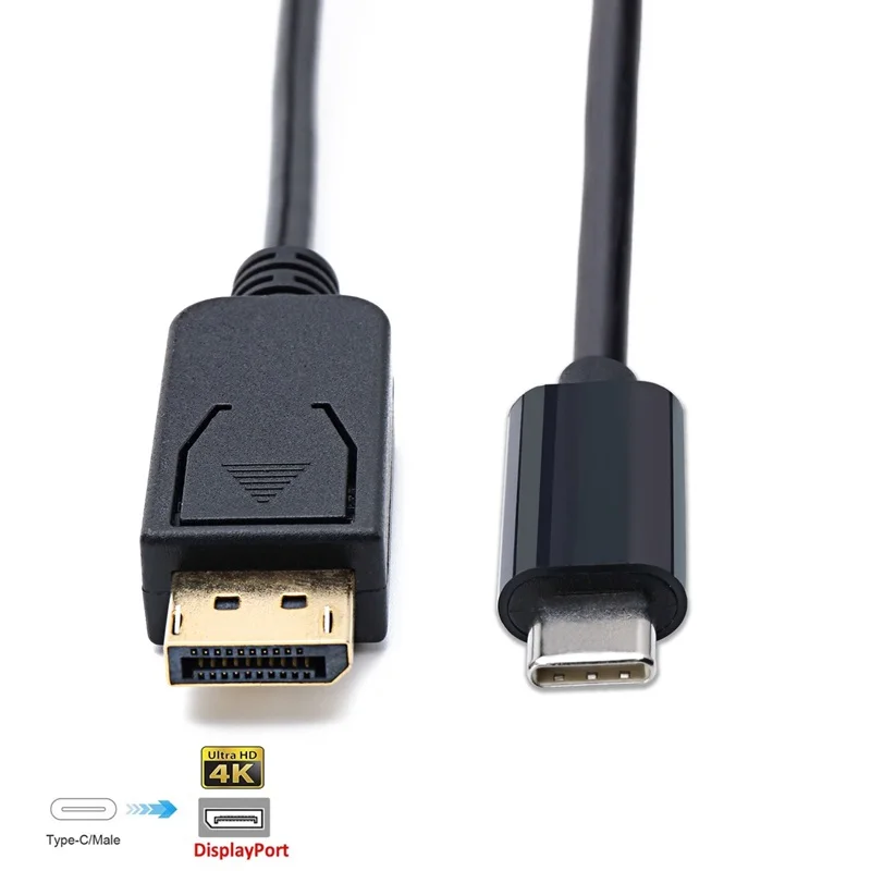 USB C кабель адаптер к большому DP 3 1 Type Displayport для MacBook Google Chromebook Pixel Dell XPS |