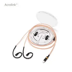 Acrolink IE80 DIY наушников Pcocc аудио кабель Ремонт Замена наушники с 16 ядер вязание