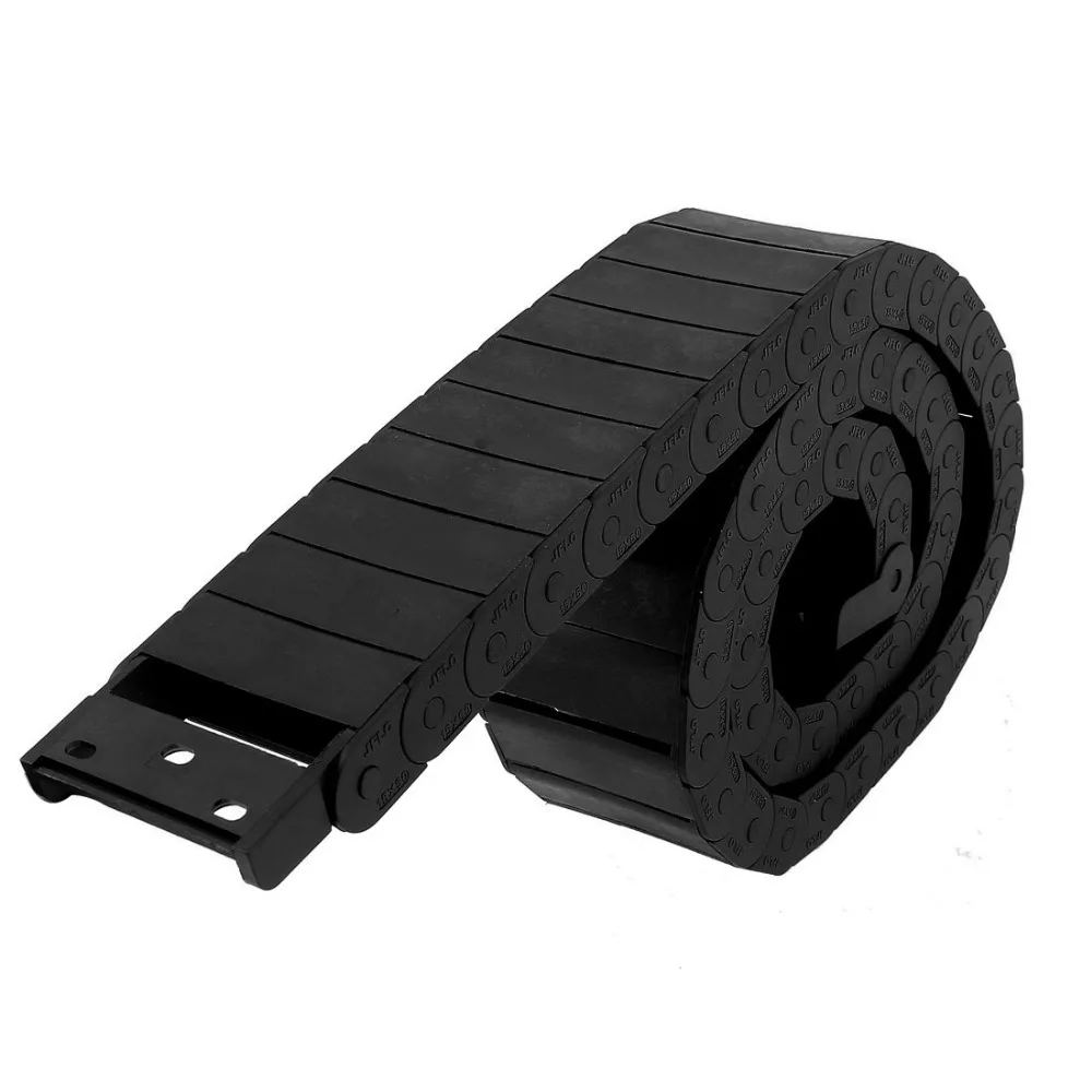 

Plastic Drag Chain Cable Carrier For CNC Machine 19.5mm x 59mm Black Transmis Chains To Reciprocating Motion Of The Occasion