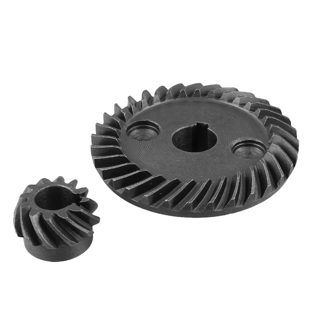Hot Selling UXCELL Metal Spiral Bevel Gear Set Spiral Teeth Shaft Dia
