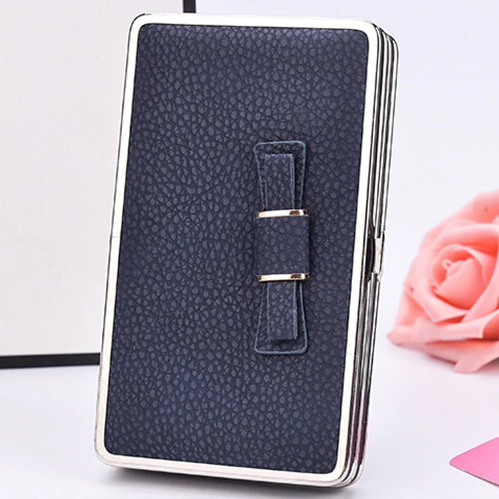 

Fashion Elegant Bowknot Faux Leather Women Purse Card Phone Holder Long Wallet