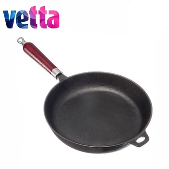 

PAN "VETTA" 26*5cm cast iron kitchen skillet frying pan cookware pot egg fried induction stove oven sale 808-005,808-006,808-007