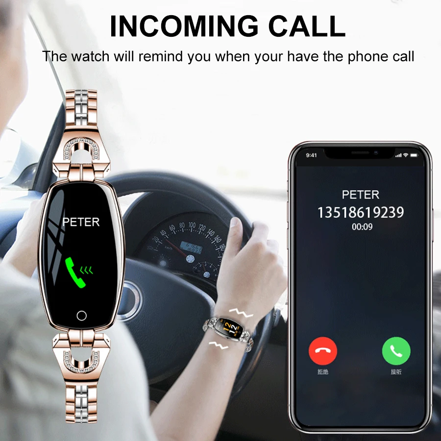 SCOMAS Pedometer Women Smart Watch 0.96\ SCOMAS Pedometer Women Smart Watch 0.96\