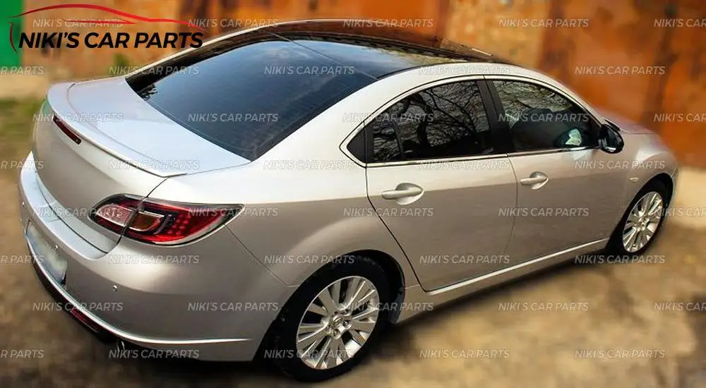 Чехол-спойлер для Mazda 6 GH 2007-2012 ABS пластик спортивный стиль авто Стайлинг автомобильные аксессуары украшения аэро динамический