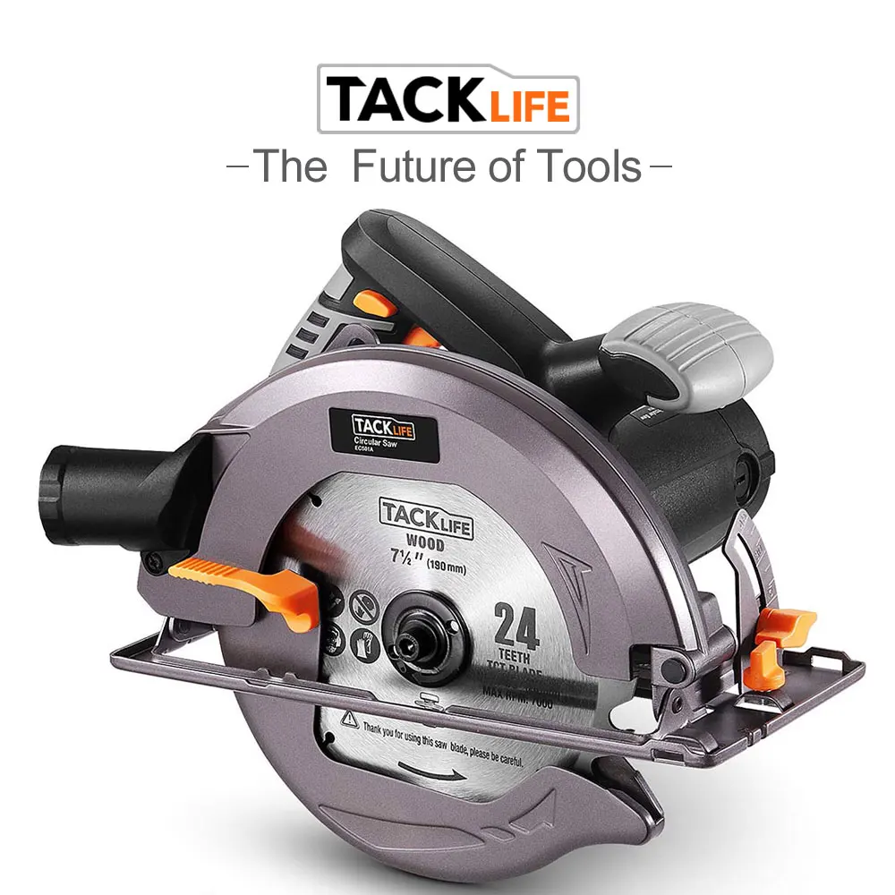 TACKLIFE ECS01A Circular Saws Upgraded 15Amp 7 1/2" Circular Saw with