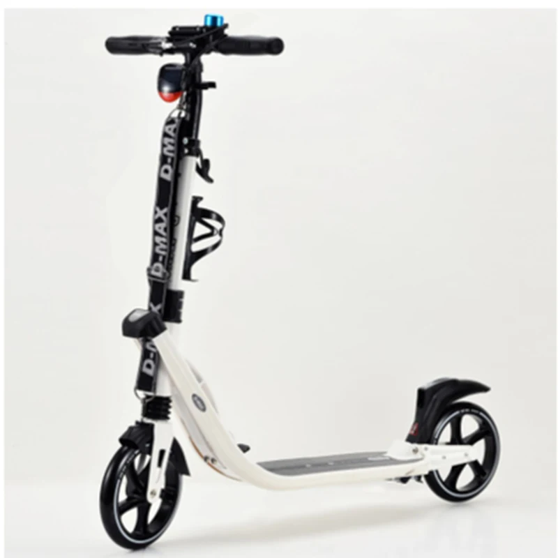 adult children kick scooter foldable PU 2wheels bodybuilding all aluminum shock absorption urban campus transportation