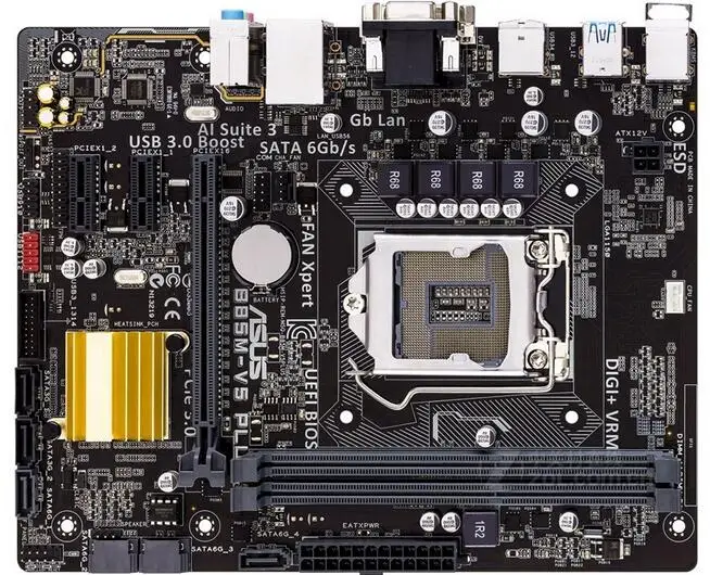 Socket LGA 1150 для ASUS оригинальная б/у настольных ПК Intel H81 материнская плата DDR3 USB3.0 SATA3