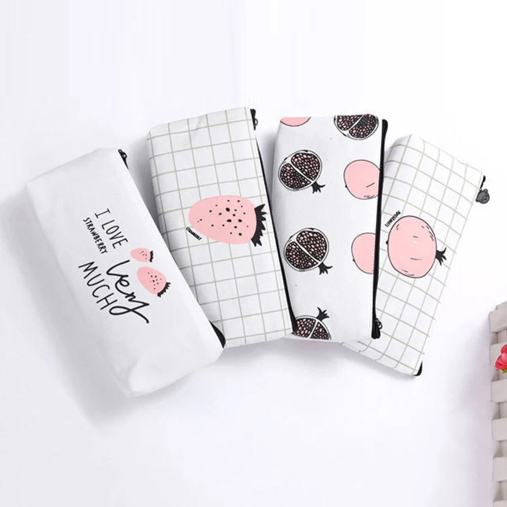 

Trousse Maquillage Pochette Makeup Bag Canvas Pouch travel cosmetic bag organizer estuches para maquillaje sac maquillage hot