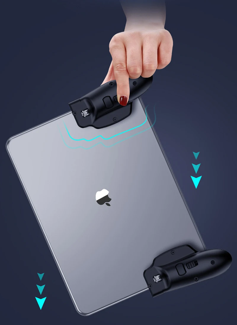 H7 планшет PUBG игровой контроллер геймпад джойстик металлическая кнопка пуска Быстрый шутер свободный огонь геймпад для iPad huawei samsung одна пара