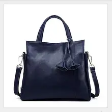 European and American fashion brand ladies handbag classic design high-quality leather shopping bag bag Handmade lady bag 045