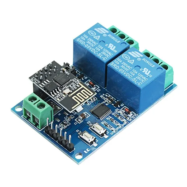 

5V WIFI Relay Module IOT APP Remote Controller 2 Channel For Smart Home Mobile Phone Automation Board Dual Remote Control Switch