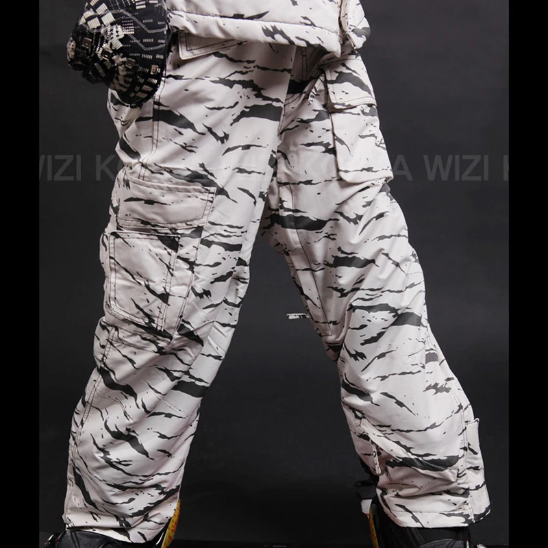 Премиум выпуск "Southplay" Зима 10000 мм водонепроницаемый лыжный сноуборд(куртка+ брюки) камуфляжные военные комплекты