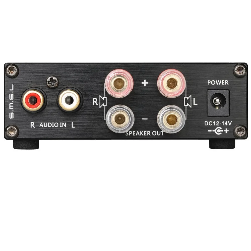 Цифровой усилитель SMSL SA S3 PRO 30W2 TDA7492PE HIFI + источник питания 15V4A (черный)|Усилители