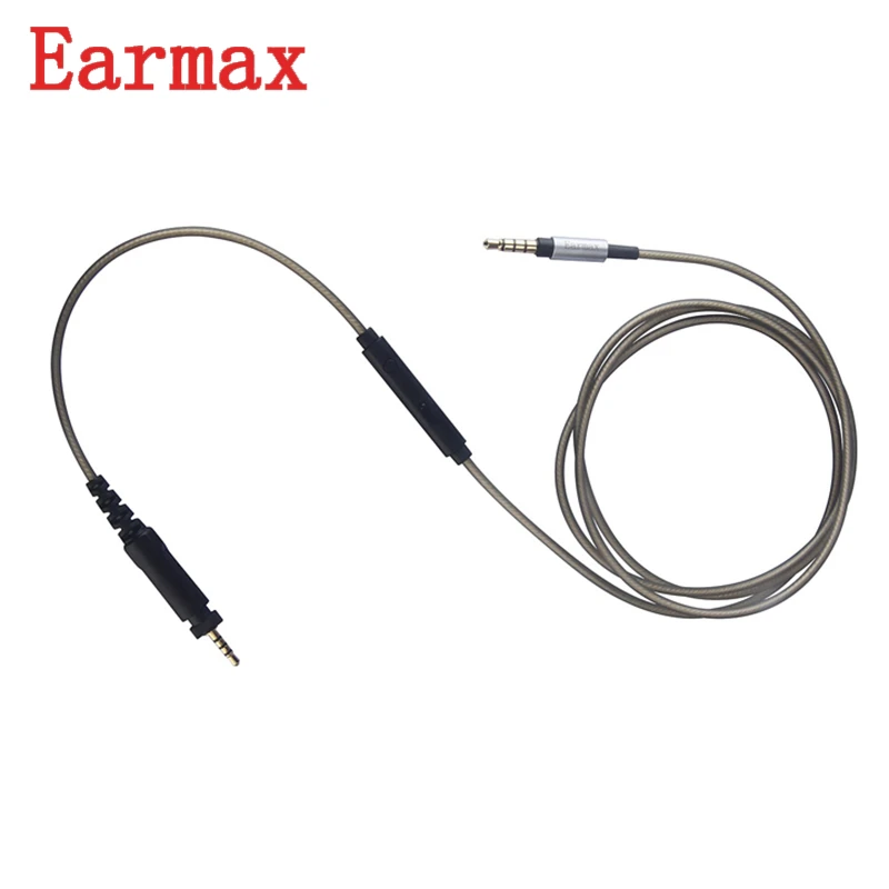 

Earmax 3.5mm To 2.5mm Replacement Headphone Cable Silver Plated Upgrade Audio Cable For SHURE SRH440 SRH840 SRH940