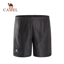 CAMEL мужские и женские спортивные шорты для бега на открытом воздухе, для спортзала, для тренировок, шорты с эластичной резинкой на талии, светоотражающие шорты
