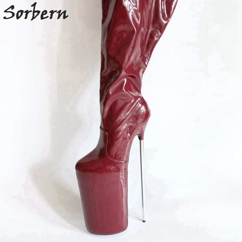 extra wide leg thigh high boots